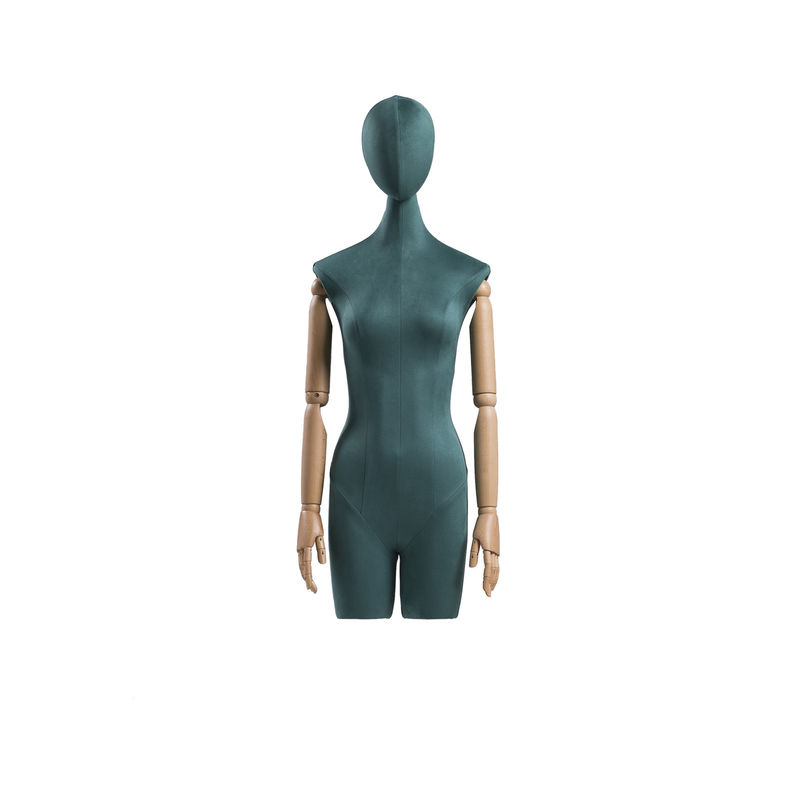 Multicolor Manikinha Feminina de Meio Corpo, cintura de 63 cm, ereta