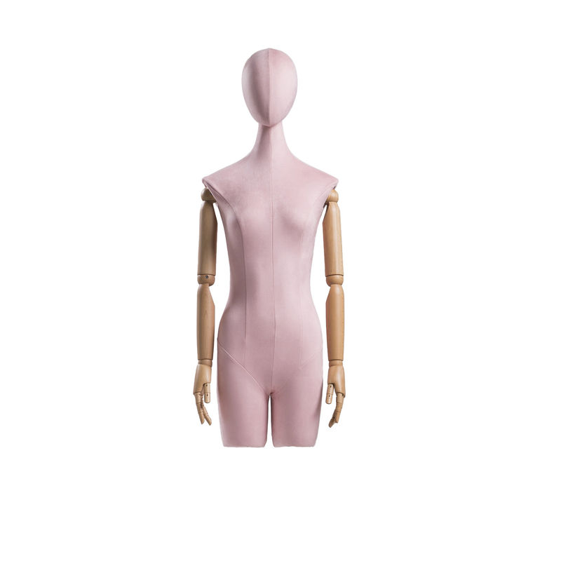 Multicolor Manikinha Feminina de Meio Corpo, cintura de 63 cm, ereta