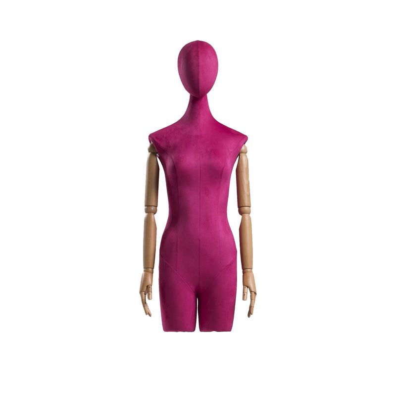 Multicolor Manikinha Feminina de Meio Corpo, cintura de 63 cm, ereta