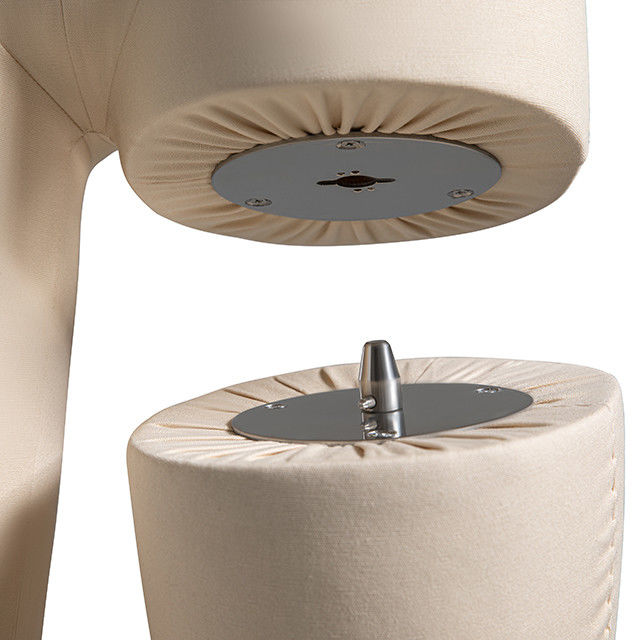 Fibra de vidro vestido forma manequim para costureira metade inferior do corpo pendurado com rodas